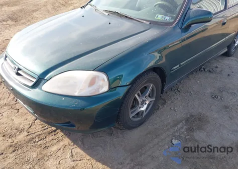 2000 Honda Civic Ex from USA, damaged, VIN 1HGEJ8247YL065490